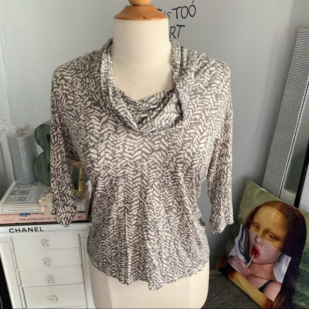 🔹Banana republic | cowl neck blouse size small